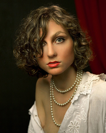 Portrait of Model Mollie Klein