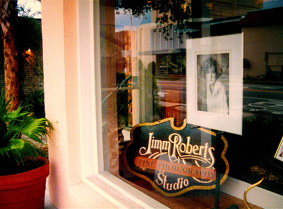 Jimm Roberts Studio Window, Orlando, Florida